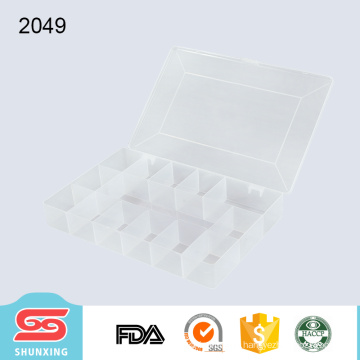 useful storage tool clear plastic compartment storage box